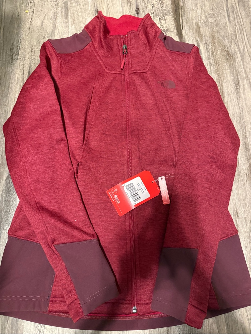 The North Face Women's Burgundy Full-Zip Jacket